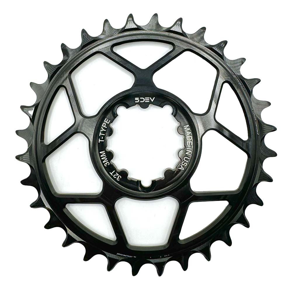 5DEV 3 Bolt Chainring for SRAM T-type  (Boost)