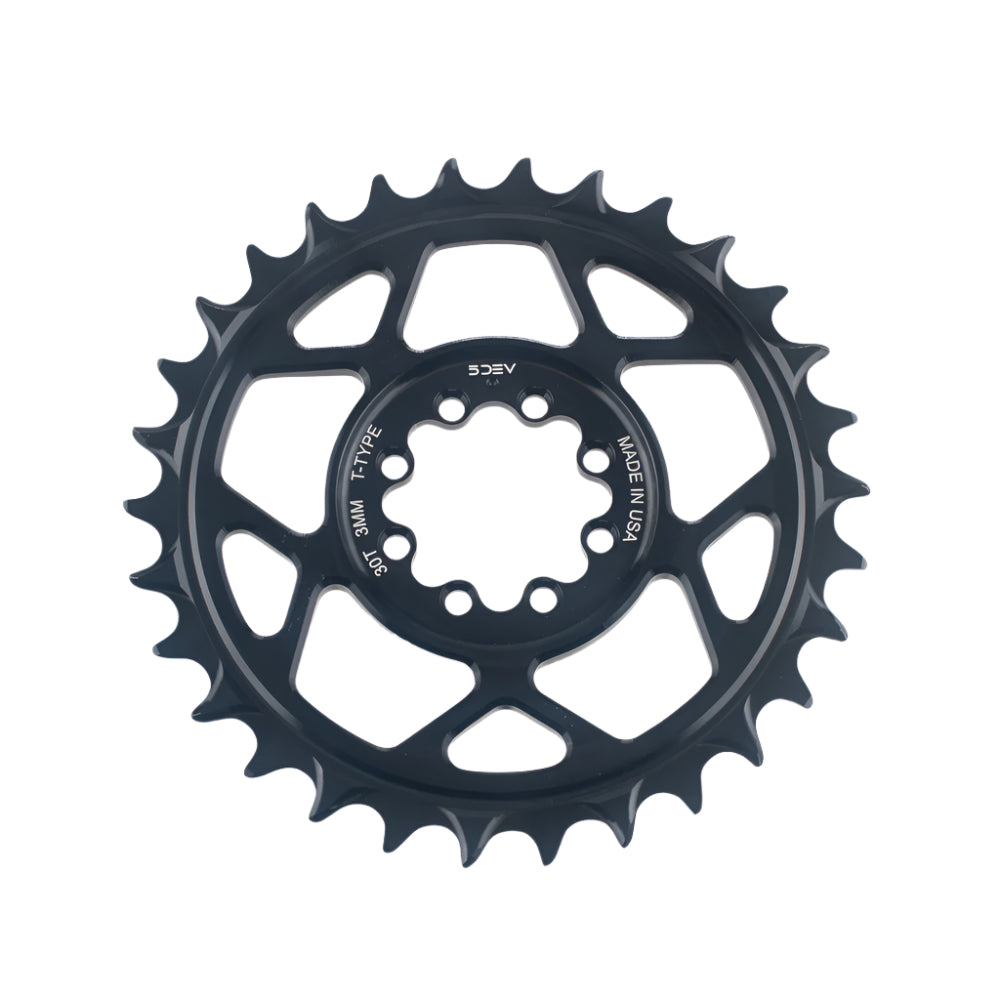 5DEV 8 Bolt Chainring for SRAM T-type  (Boost)