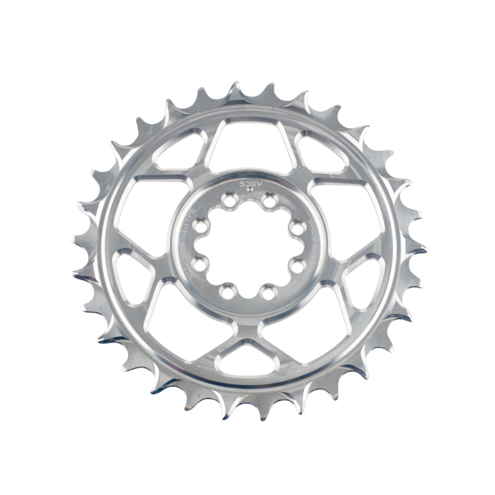 5DEV 8 Bolt Chainring for SRAM T-type  (Boost)