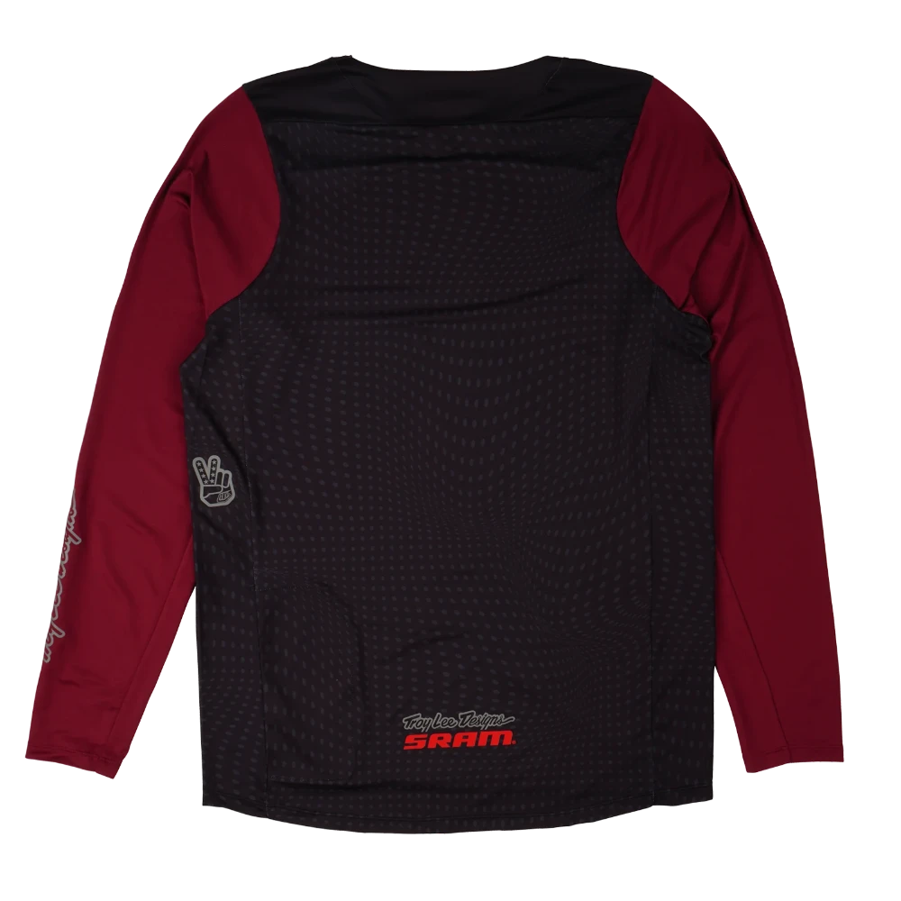 Skyline L/S Jersey TLD X SRAM Radioscape Blk / Berry