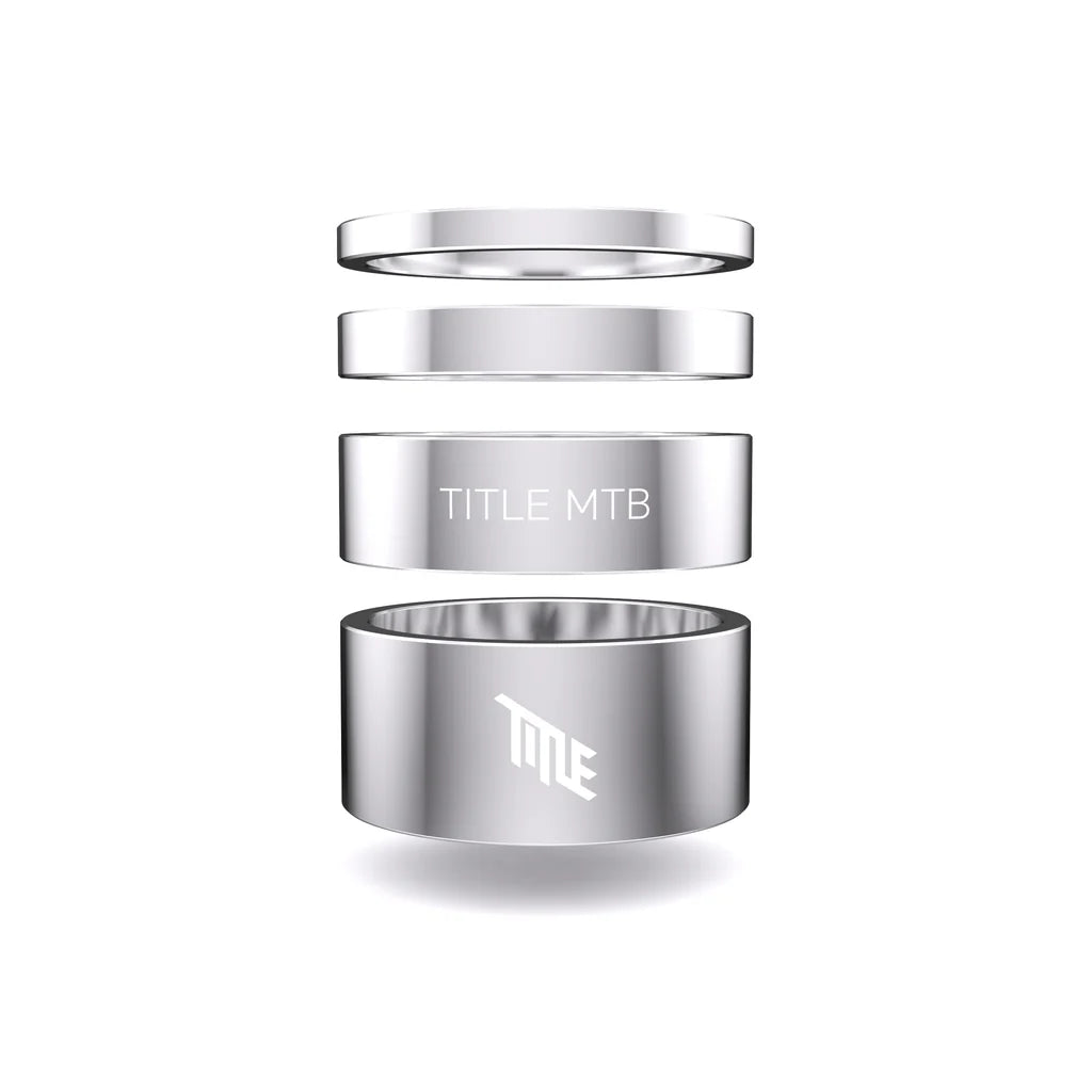Title Alloy Headset Spacer Kit