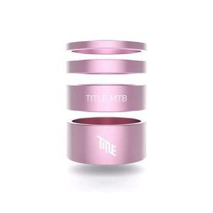 Title Alloy Headset Spacer Kit