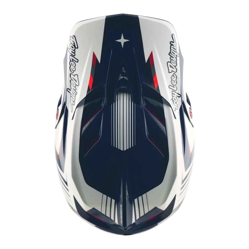 D4 Polyacrylite Helmet W/MIPS Qualifer Blue / White