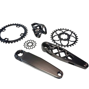 5DEV 8 Bolt Titanium Chainring SRAM T-type  (Boost)