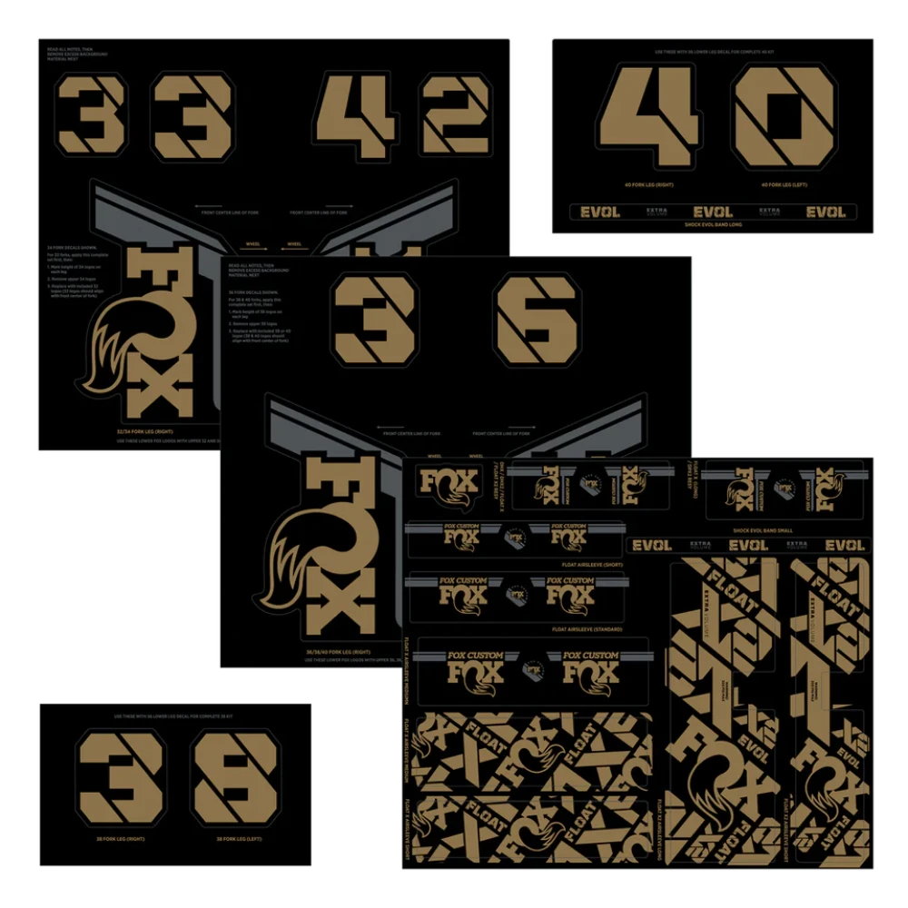 FOX Decal Kit (Forks & Shocks)