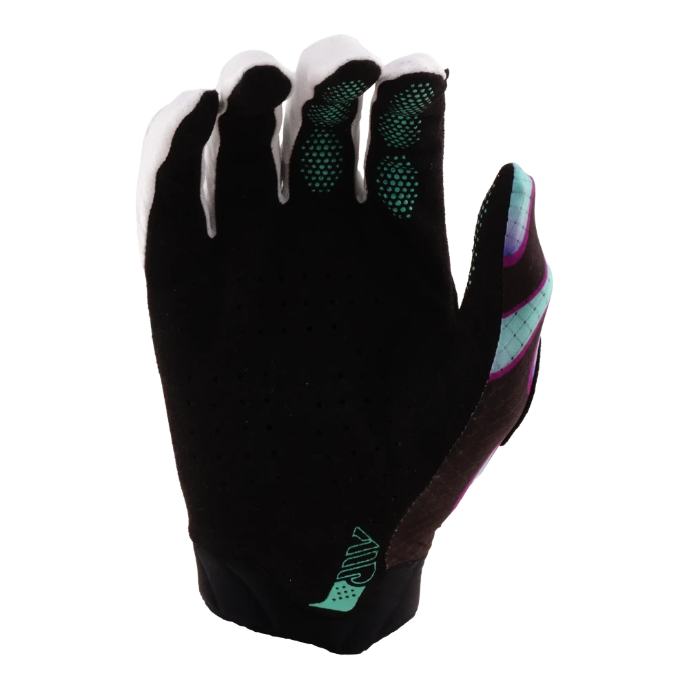 Air Glove Overspray Black / Real Teal