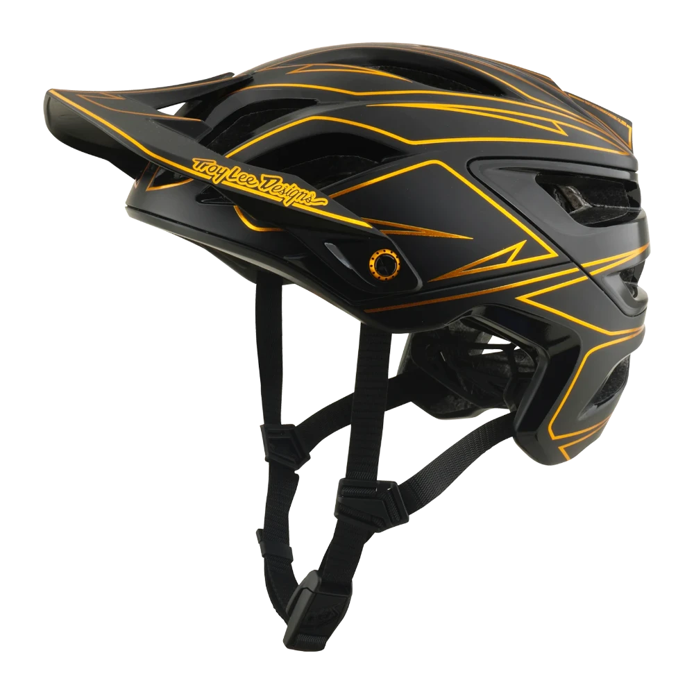 A3 Helmet W/MIPS Pinstripe Black