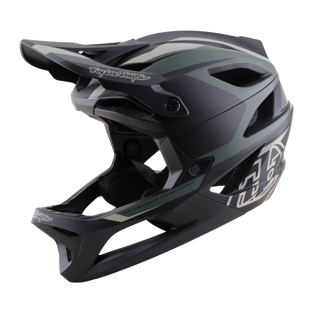 Stage 2 Helmet W/MIPS High VZ Army / Charcoal